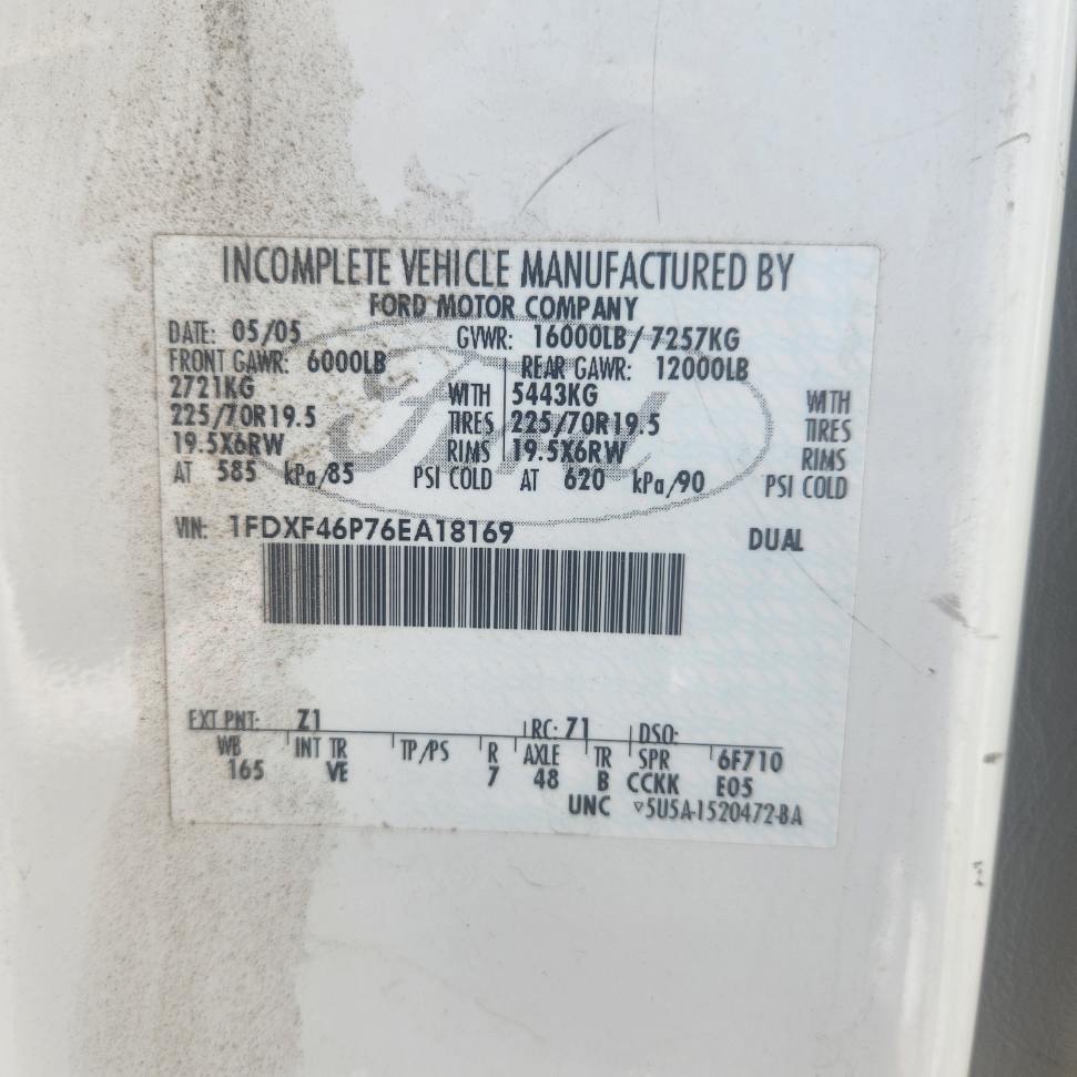 2006 FORD F-450 XL SUPER DUTY UTILITY - Image 8